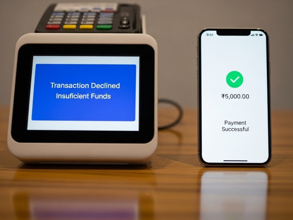 Comparison of Nigerian and international payment gateways showing fees and settlement delays causing payment drop-off in online admissions.

