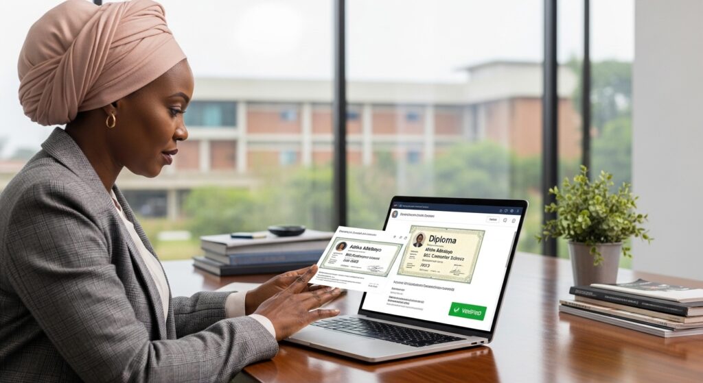 blockchain in education enabling secure digital academic credentials and instant diploma verification through blockchain learning records
